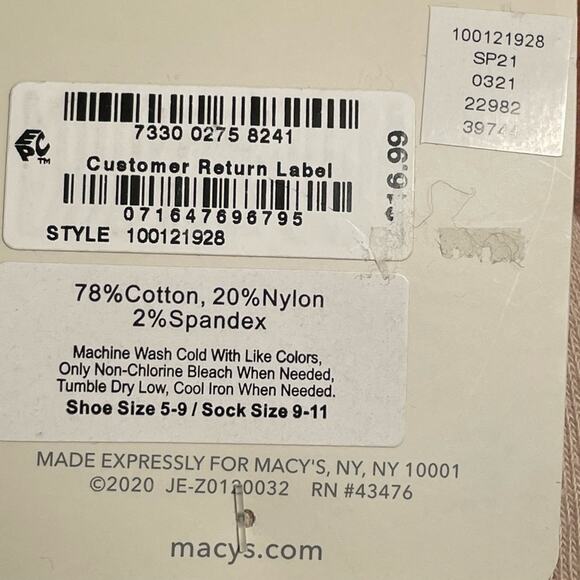 Jenni‎ Socks 2- 3 pair packs NWT - Picture 6 of 7